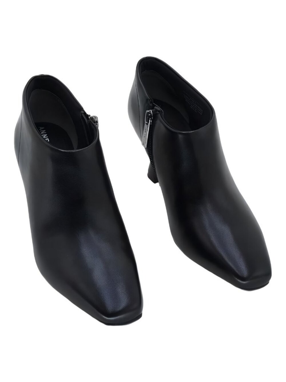 Anne Klein Percy Snip Ankle Booties Black - Size 6